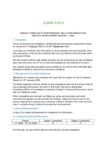 Complaints Performance Report - 2025